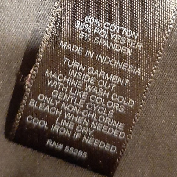 NWOT Express Stretch Black Button-Up Dress Shirt - Picture 10 of 10